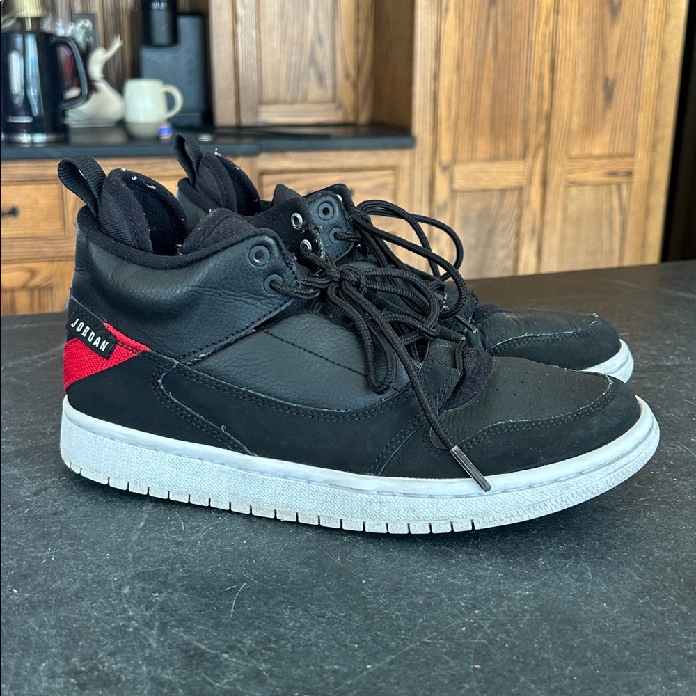 Air Jordan‎ Nike Fadeaway PS Black Gym Red Youth 5.5